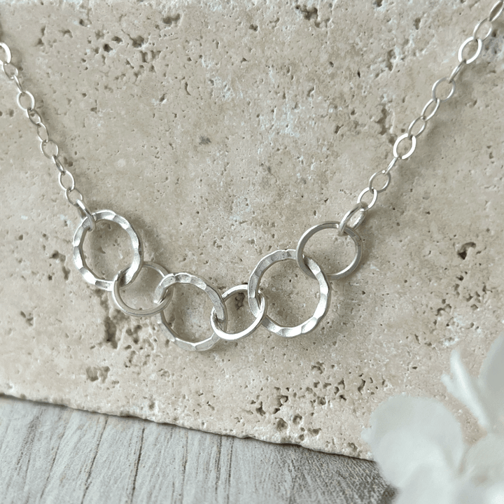 Artisan Hilltribes Sterling Silver Link Necklace